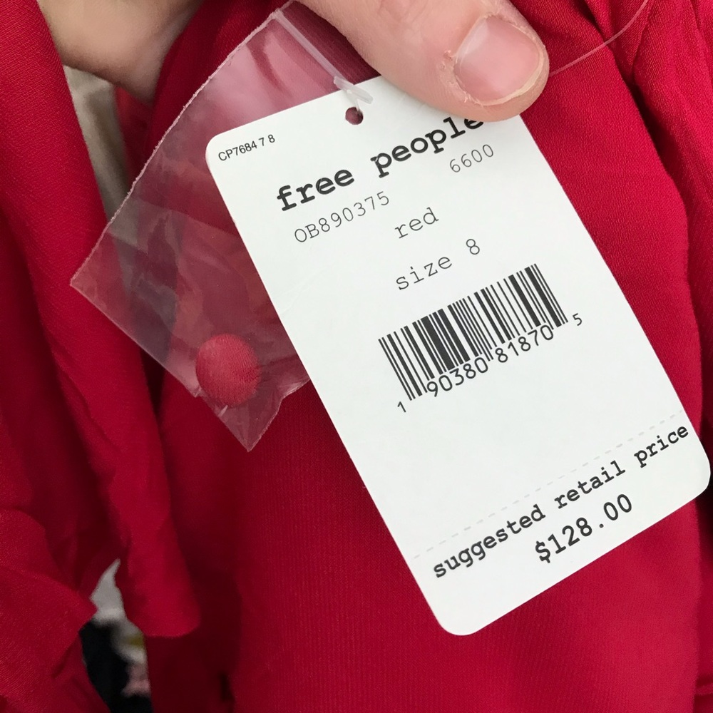 NWT Free people be my baby mock neck button dress - Picture 11 of 12